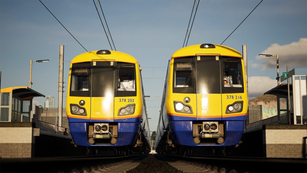 Official Brand Logo of Train Sim World 5 London Overground Mildmay Line Overview From Metruvia Simulation