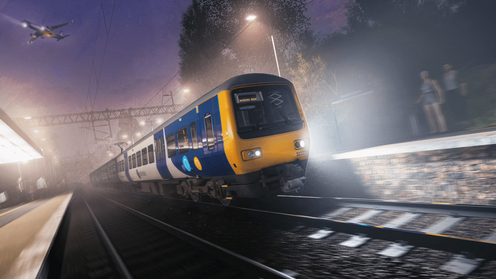Official Brand Logo of Train Sim World 5 Manchester Airport Commuter Overview From Metruvia Simulation