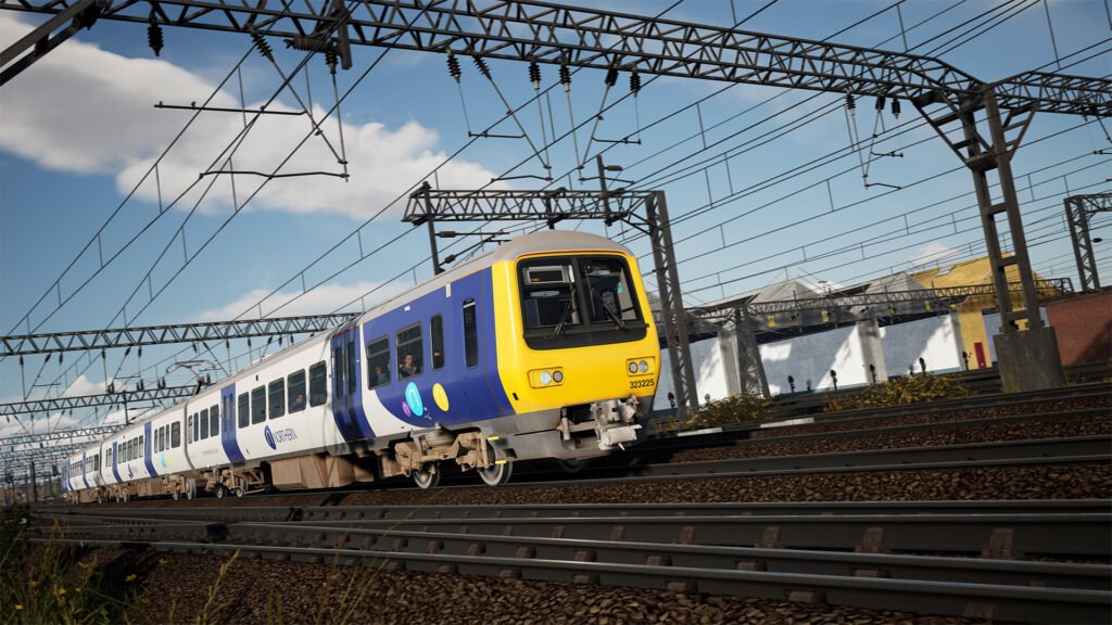 Official Brand Logo of Train Sim World 5 Manchester Airport Commuter Overview From Metruvia Simulation