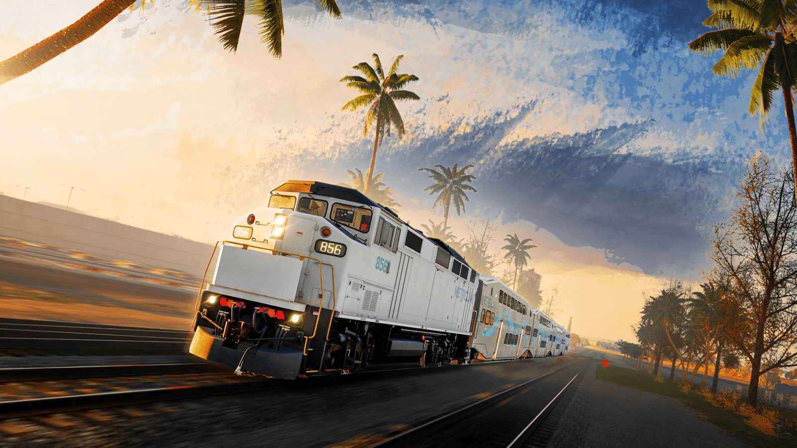 Official Brand Logo of Train Sim World 5 Metrolink F59PHR Overview From Metruvia Simulation