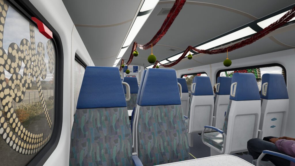 Official Brand Logo of Train Sim World 6 Metrolink Holiday Train Pack Overview From Metruvia Simulation