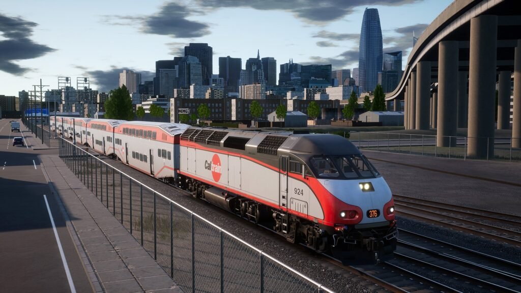 Official Brand Logo of Train Sim World 2020 Peninsula Corridor: MP36PH-3C Overview From Metruvia Simulation