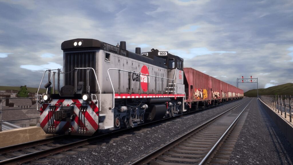 Official Brand Logo of Train Sim World 2020 Peninsula Corridor: MP15DC Switcher Overview From Metruvia Simulation