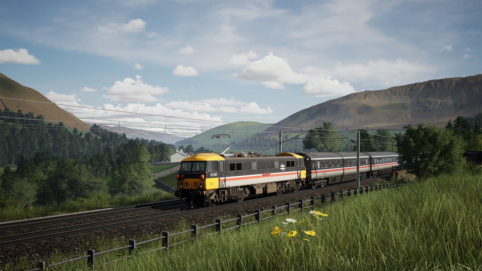 Official Brand Logo of Train Sim World 5 West Coast Main Line: Preston - Carlisle Overview From Metruvia Simulation