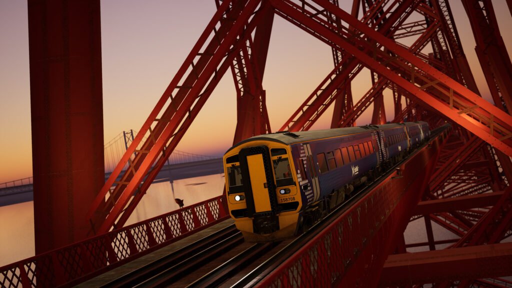 Official Brand Logo of Train Sim World 4 ScotRail BR Class 158 Sprinter Overview From Metruvia Simulation