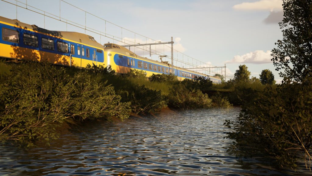 Official Brand Logo of Train Sim World 5 Spoorlijn Zwolle - Groningen Overview From Metruvia Simulation