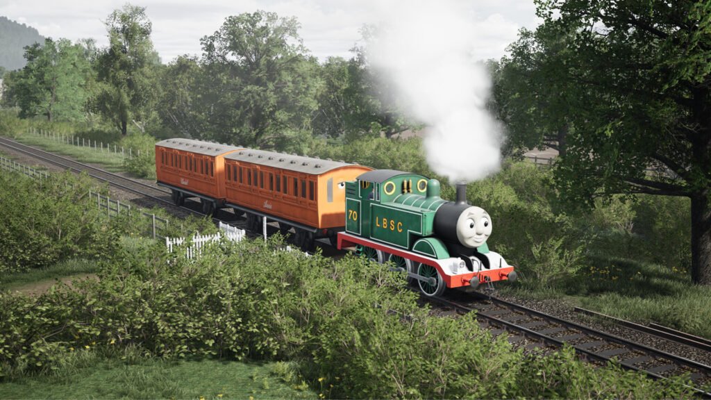 Official Brand Logo of Train Sim World 6 Thomas & Friends™ 80th Anniversary Expansion Overview From Metruvia Simulation