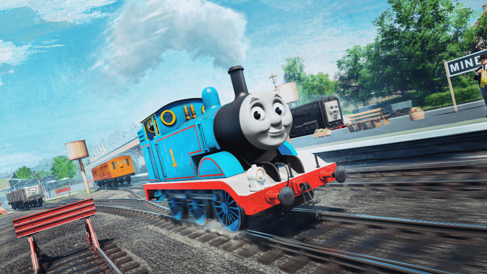 Official Brand Logo of Train Sim World 6 Thomas & Friends™ Edition Overview From Metruvia Simulation