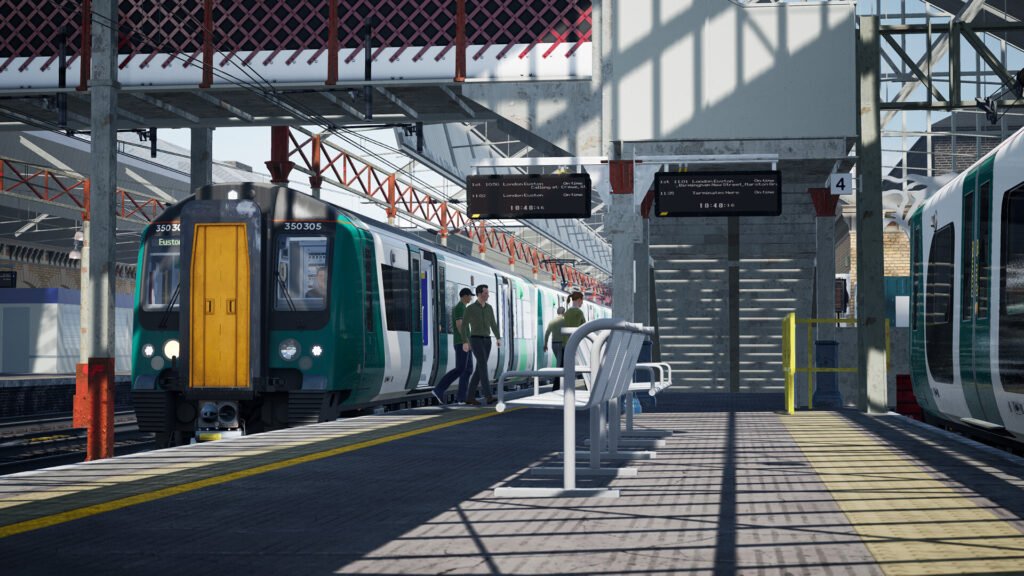 Official Brand Logo of Train Sim World 6 West Coast Main Line: Birmingham - Crewe Overview From Metruvia Simulation